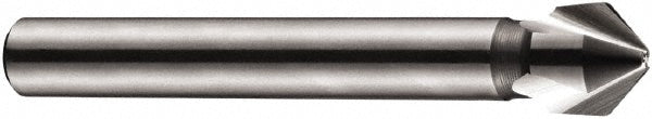 Dormer Pramet 5973364 Countersink 12.4000 mm Head Dia, 90.00 deg Included Angle, 3 Flute, High-Speed Steel, Right Hand Cut