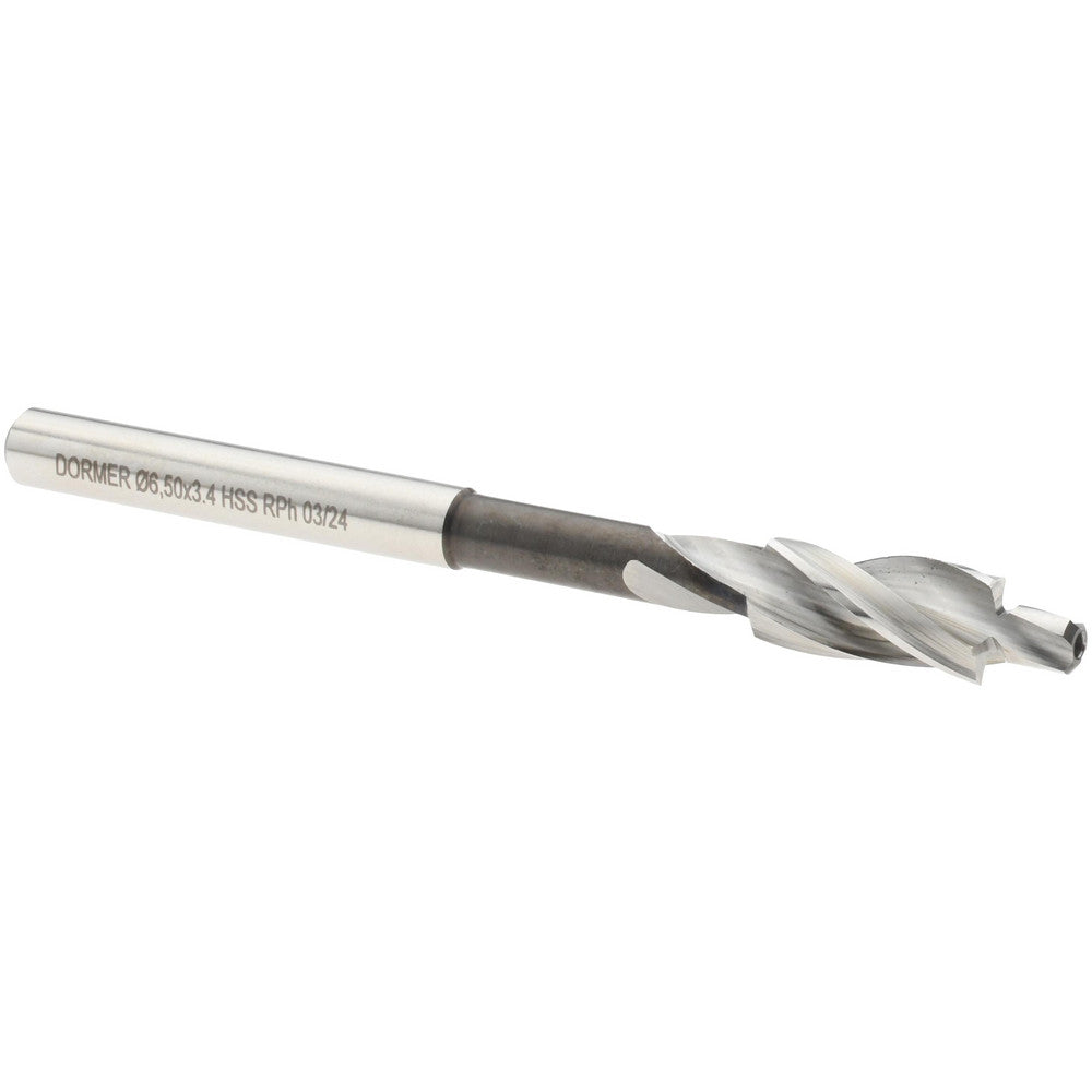 Dormer Pramet 5973206 Solid Pilot Counterbore 0.2561" Dia, 0.134" Pilot, 3 Flutes