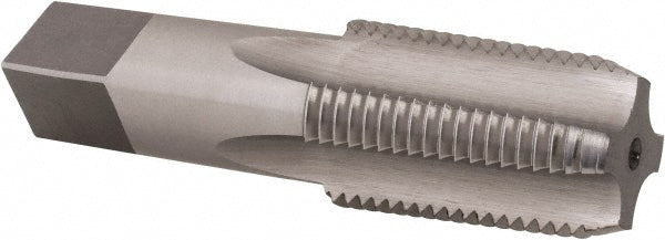 Dormer Pramet 5977622 Standard Pipe Tap 1/2-14, NPT, 4 Flutes, High Speed Steel, Bright/Uncoated