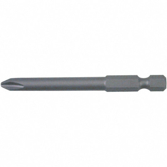 Wiha 74167 Power Screwdriver Bit #00 Phillips, #0 Speciality Point Size, 1/4" Hex Drive