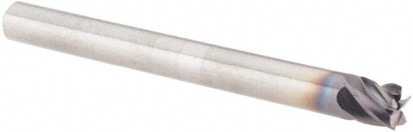 M.A. Ford 17818700A Square End Mill 3/16" Dia, 3/16" LOC, 5 Flute, Solid Carbide