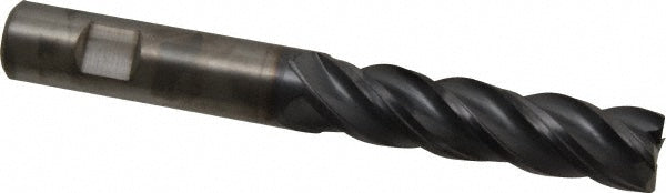 Kennametal 4067222 Square End Mill 3/4'' Dia, 3'' LOC, 3/4'' Shank Dia, 6'' OAL, 4 Flutes, Solid Carbide