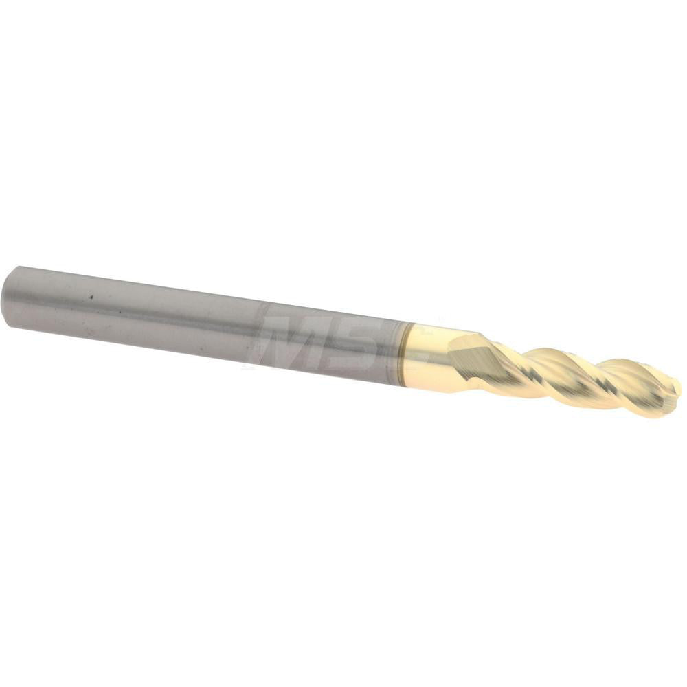 Accupro 95171383 Ball End Mill 5.00 mm Dia, 16.00 mm LOC, 3 Flute, Solid Carbide