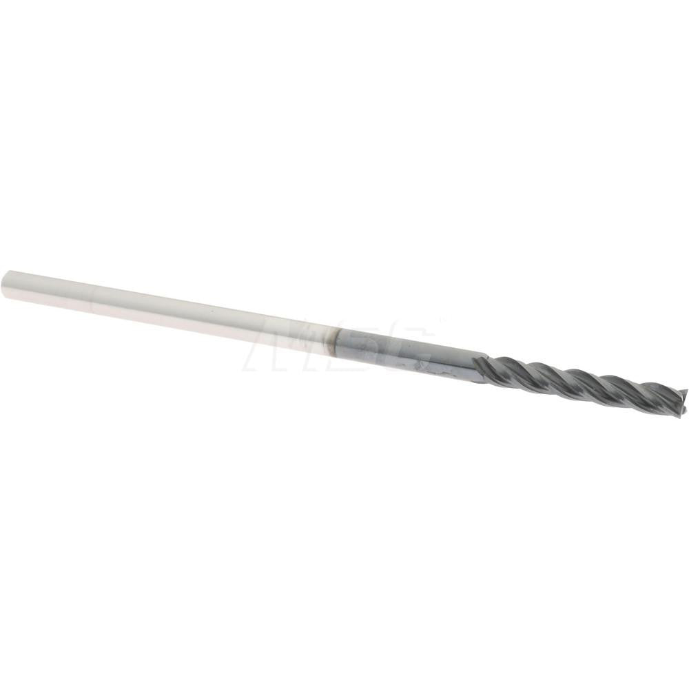 Accupro 95168265 Square End Mill 1/8" Dia, 3/4" LOC, 4 Flute, Solid Carbide