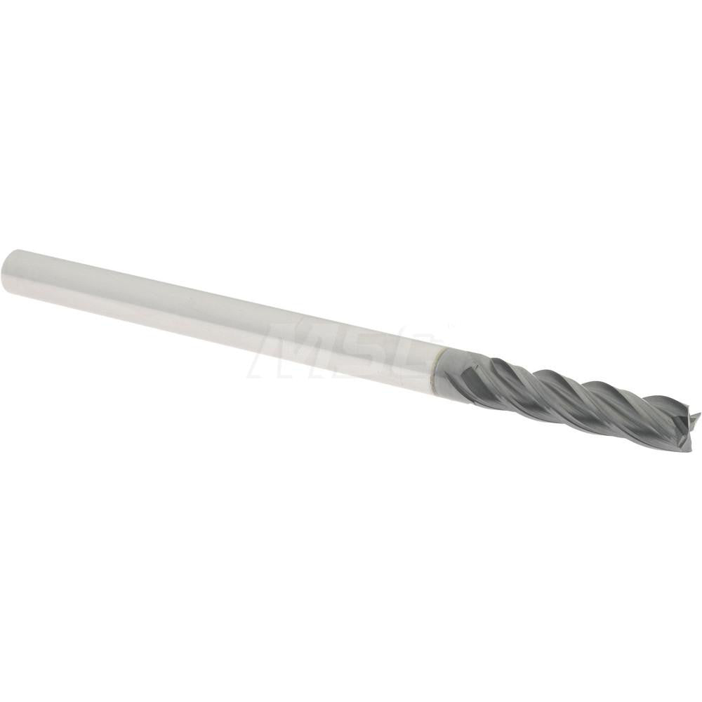 Accupro 95168271 Square End Mill 3/16" Dia, 3/4" LOC, 4 Flute, Solid Carbide