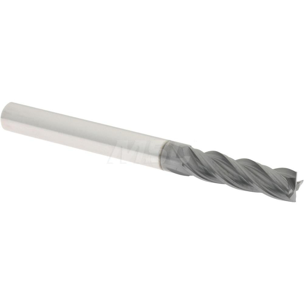 Accupro 95168253 Square End Mill 3/16" Dia, 5/8" LOC, 4 Flute, Solid Carbide