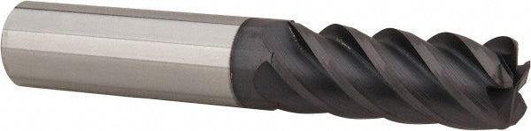 Accupro 95168412 Corner Radius End Mill 1/2" Dia, 1-1/4" LOC, 0.0600" Radius, 5 Flute, Solid Carbide