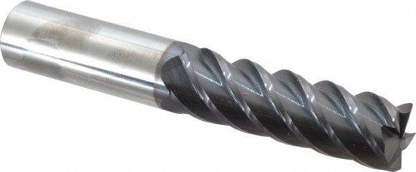 Accupro 95168705 Corner Radius End Mill 1" Dia, 3-1/4" LOC, 0.0300" Radius, 5 Flute, Solid Carbide