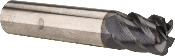 Accupro 95168323 Corner Radius End Mill 1/2" Dia, 5/8" LOC, 0.0600" Radius, 5 Flute, Solid Carbide