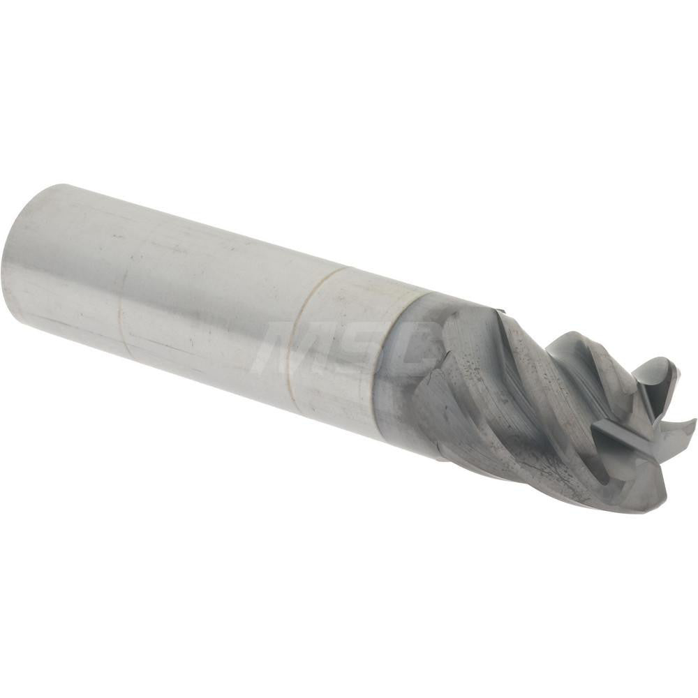 Accupro 95168818 Corner Radius End Mill 5/8" Dia, 3/4" LOC, 0.0600" Radius, 5 Flute, Solid Carbide