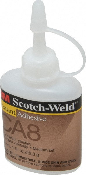 3M 7000046526 Adhesive Glue 1 oz Bottle, Clear
