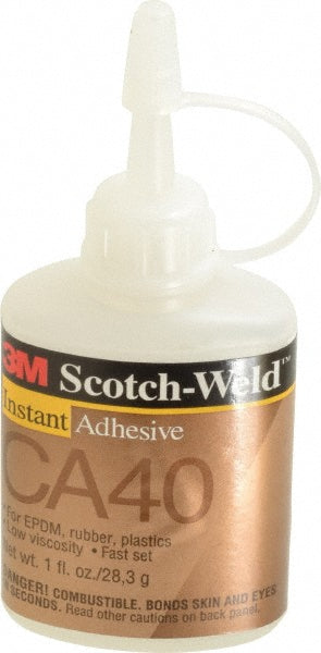 3M 7000000893 Adhesive Glue 1 oz Bottle, Yellow