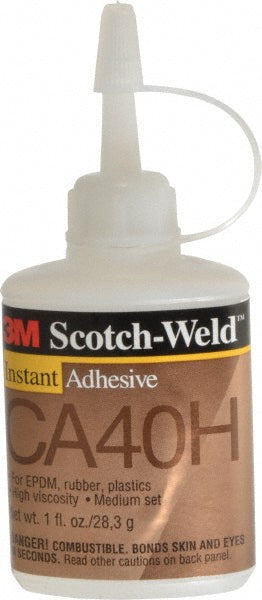 3M 7000000895 Adhesive Glue 1 oz Bottle, Clear
