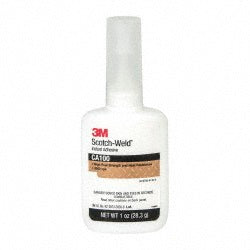 3M 7000000900 Adhesive Glue 1 oz Bottle, Clear
