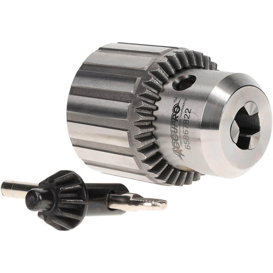 Accupro CY01608000MSC Drill Chuck 1/32 to 5/8" Capacity, Tapered Mount, JT6