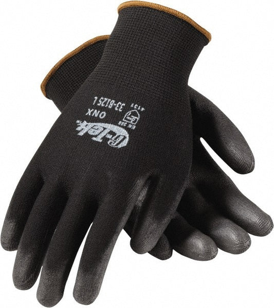 PIP 33-B125/L Work Gloves G-TekÂ® 33-B125, Size Large, Polyurethane-Coated Nylon, General Purpose