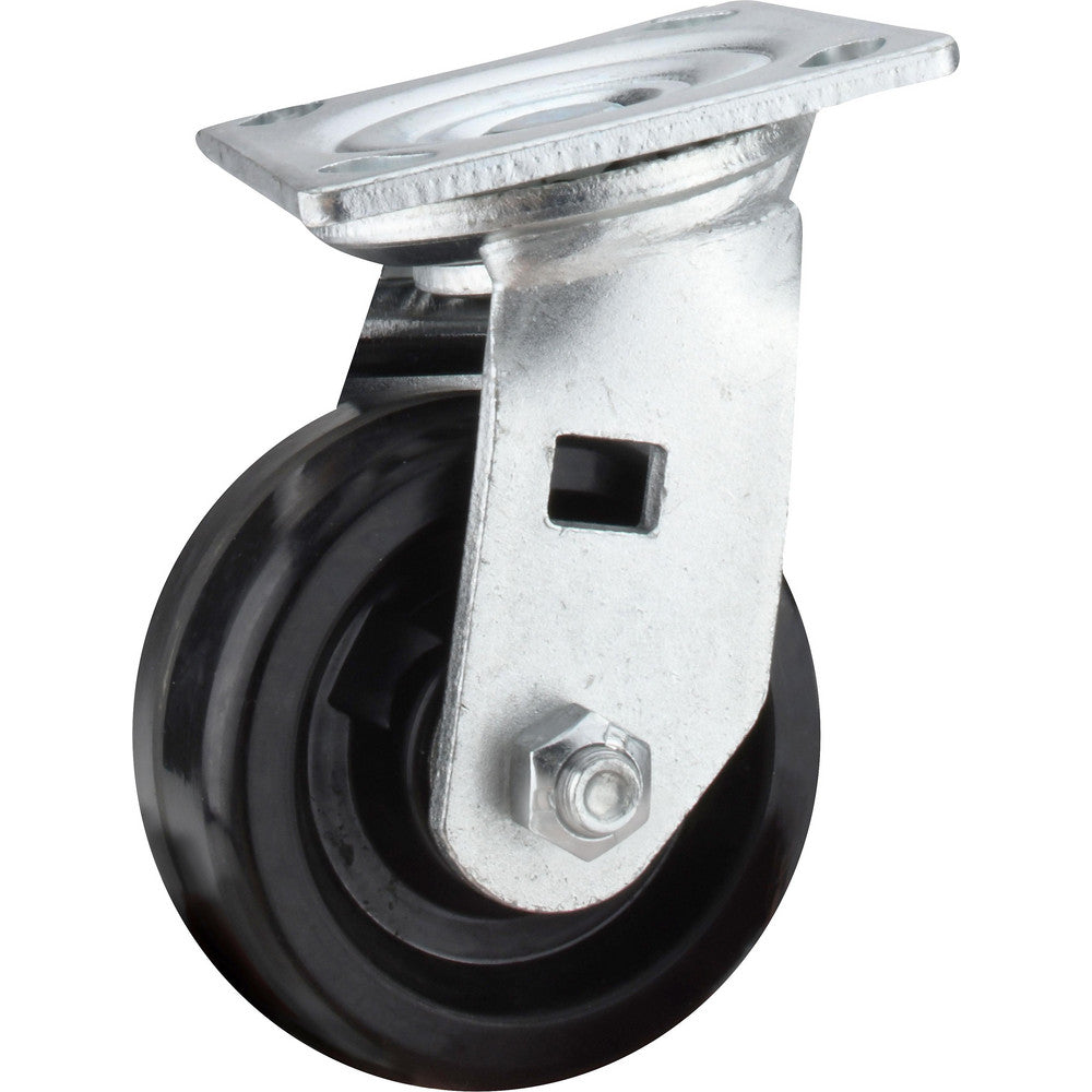 Value Collection GMC-SH-0071 Swivel Top Plate Caster Phenolic, 4" Wheel Dia, 2" Wheel Width, 800 lb Capacity, 5-5/8" OAH