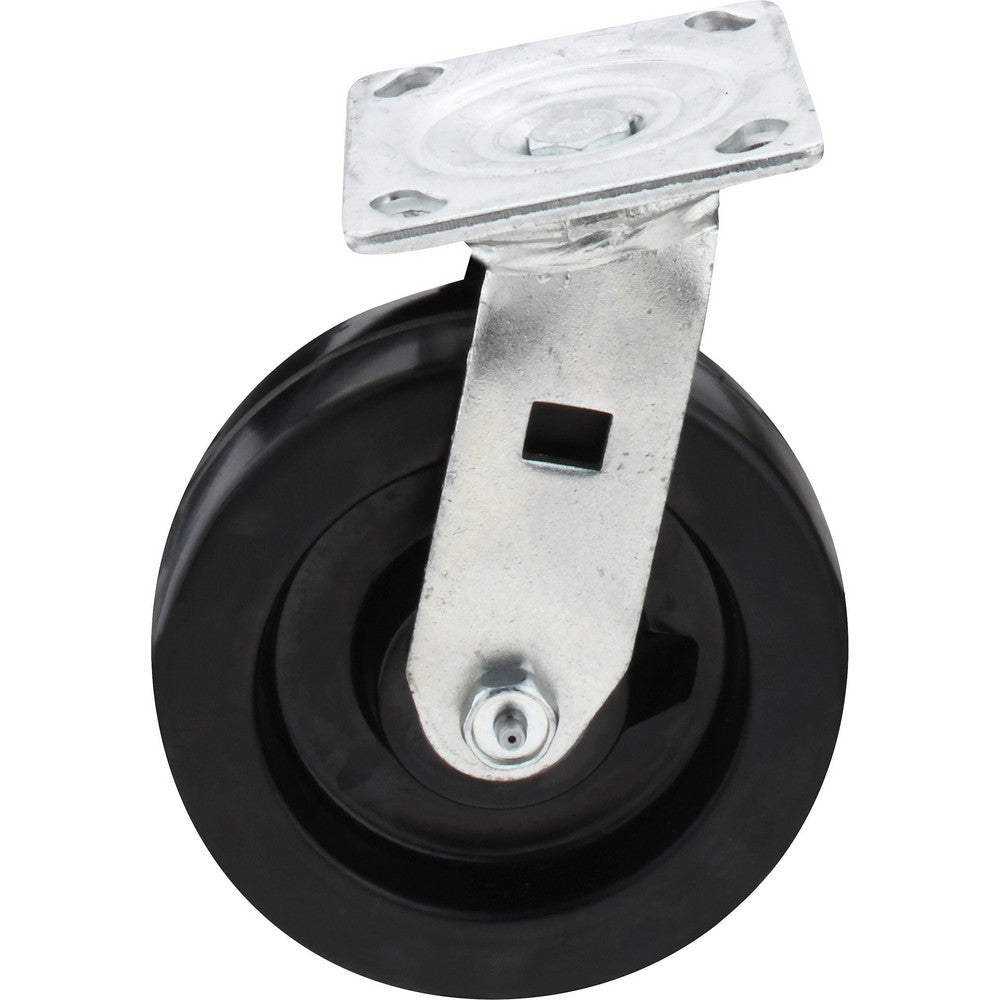 Value Collection GMC-SH-0073 Swivel Top Plate Caster Phenolic, 5" Wheel Dia, 2" Wheel Width, 1,000 lb Capacity, 6-1/2" OAH