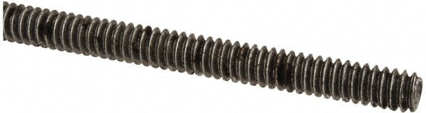 All America Threaded Products 01056 General-Purpose Threaded Rod #10-24, 6' OAL, Low-Carbon Steel, Oil Finish