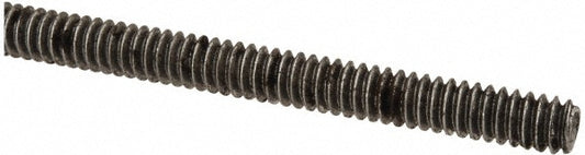 All America Threaded Products 01056 General-Purpose Threaded Rod #10-24, 6' OAL, Low-Carbon Steel, Oil Finish