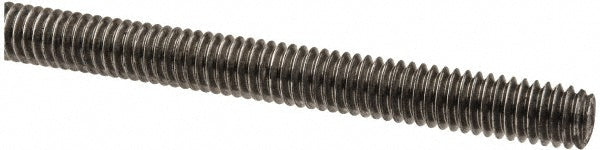 ALL AMERICA THREADED PRODUCTS 01086 General-Purpose Threaded Rod 5/16-18, 6' OAL, Low-Carbon Steel, Oil Finish