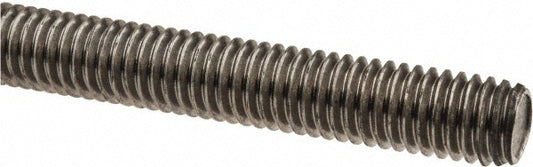 ALL AMERICA THREADED PRODUCTS 01106 General-Purpose Threaded Rod 7/16-14, 6' OAL, Low-Carbon Steel, Oil Finish