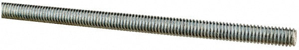 ALL AMERICA THREADED PRODUCTS 03086 General-Purpose Threaded Rod 5/16-18, 6' OAL, Low-Carbon Steel, Zinc Finish