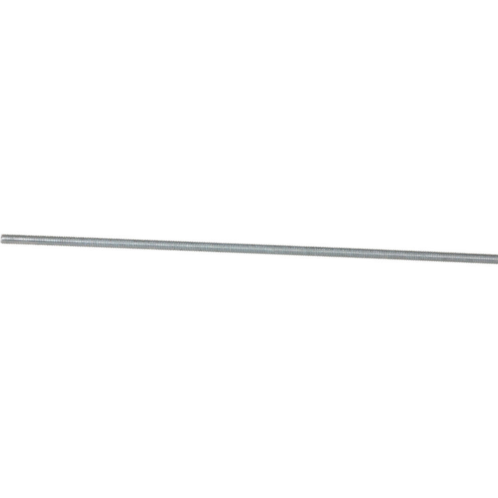 ALL AMERICA THREADED PRODUCTS 03116 General-Purpose Threaded Rod 1/2-13, 6' OAL, Low-Carbon Steel, Zinc Finish