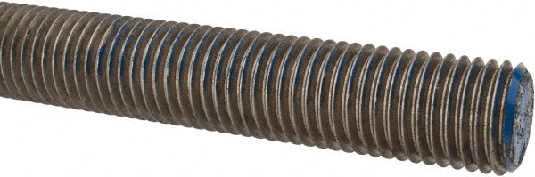 ALL AMERICA THREADED PRODUCTS 09166 General-Purpose Threaded Rod 1-8, 6' OAL, Stainless Steel, Plain Finish