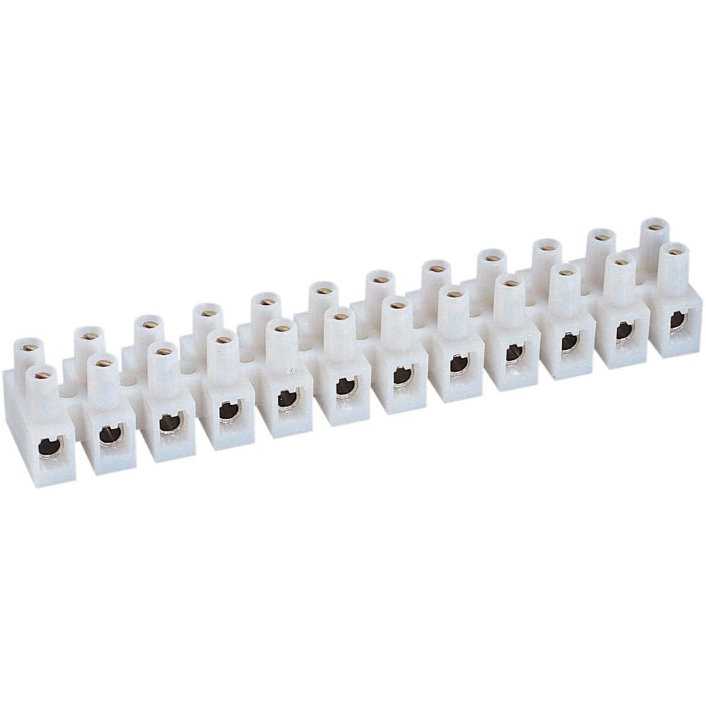 Ideal 89-614 0.992" High x 6.22" Long, Terminal Block Barrier Strip