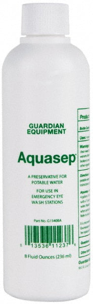 Guardian G1540BA-R Portable Eye Wash Station Accessories Type Water Preservative Bottle  Station Compatibility Portable Eyewash Station  