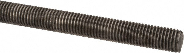 ALL AMERICA THREADED PRODUCTS 45532 General-Purpose Threaded Rod 5/16-24, 6' OAL, Stainless Steel, Plain Finish