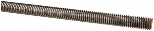 All America Threaded Products 05096 General-Purpose Threaded Rod 3/8-16, 6' OAL, Alloy Steel, Bright/Uncoated Finish