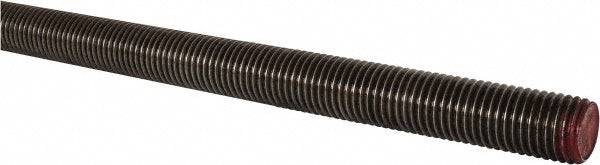 All America Threaded Products 05176 General-Purpose Threaded Rod 1-1/8-7, 6' OAL, Alloy Steel, Plain Finish