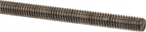 ALL AMERICA THREADED PRODUCTS 20606 General-Purpose Threaded Rod 1/2-20, 6' OAL, Low-Carbon Steel, Zinc Finish