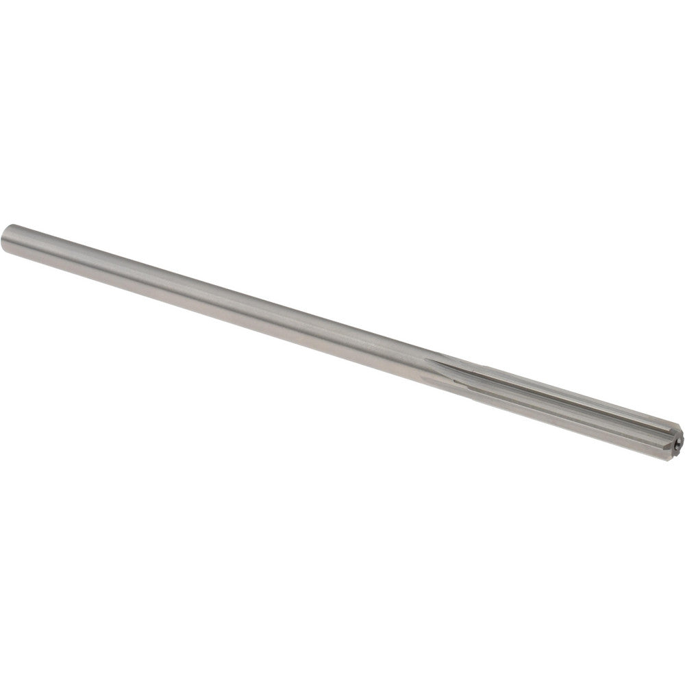 Titan USA TR96116 Chucking Reamer 1/4" Dia, 6" OAL, 1-1/2" Flute Length, Straight Flute, Straight-Cylindrical Shank, HSS