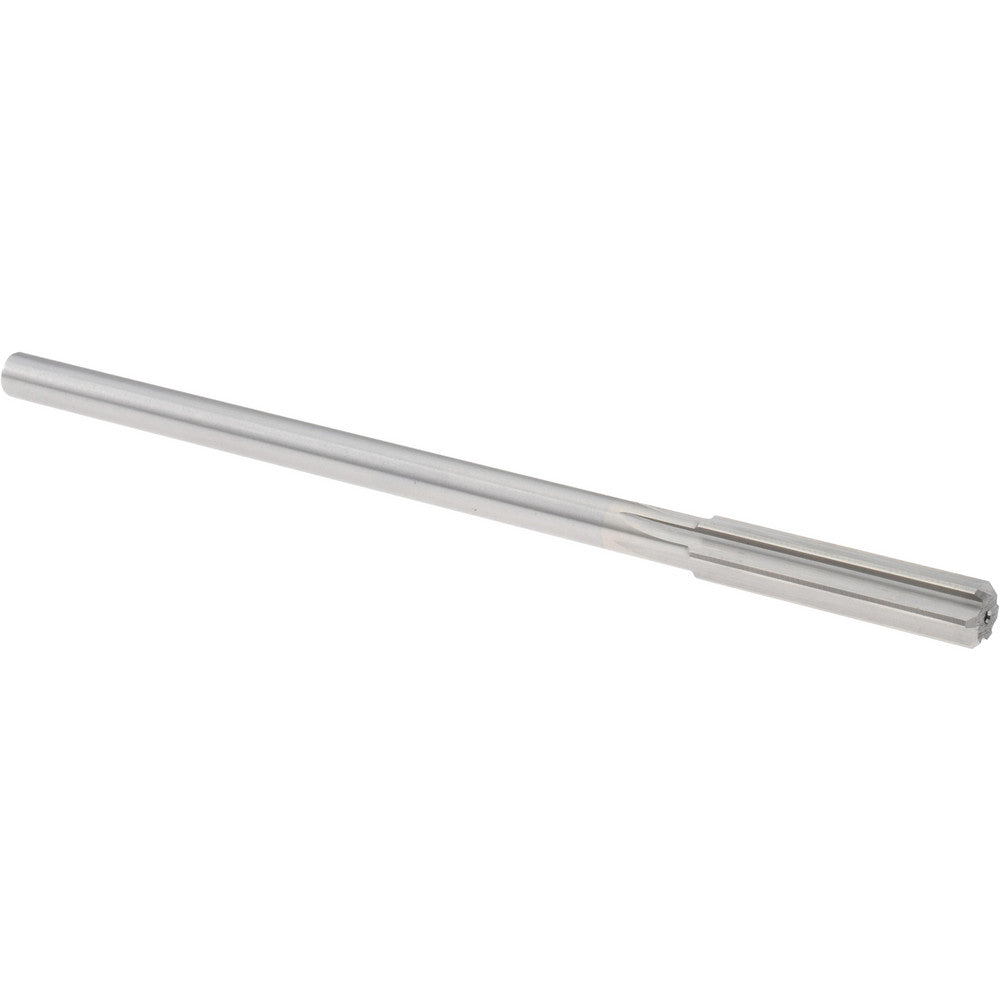Titan USA TR96150 Chucking Reamer 3/8" Dia, 7" OAL, 1-3/4" Flute Length, Straight Flute, Straight-Cylindrical Shank, HSS