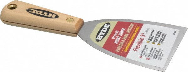 Hyde Tools 07360 Flexible Carbon Steel 1-Edge Scraper