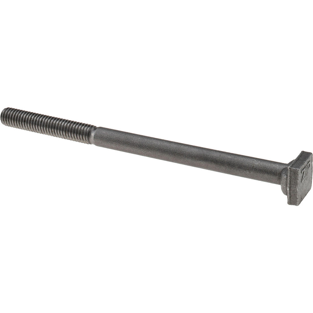 Value Collection 10024 Steel T-Slot Bolt 3/8-16, 2" Thread Length, 3/8" Slot Width, Uncoated