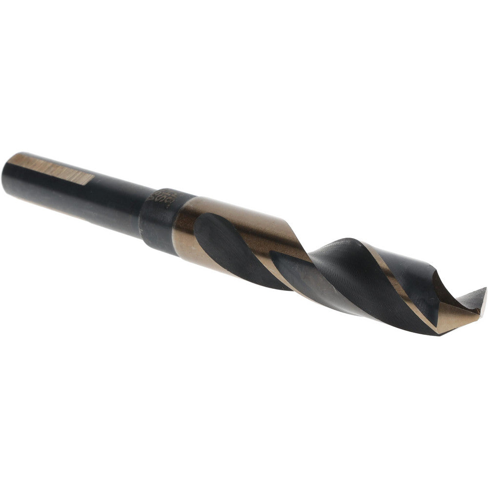 National Twist Drill 017207AW Reduced Shank Drill Bit 5/8'' Dia, 1/2'' Shank Dia, 118 Â°, High Speed Steel
