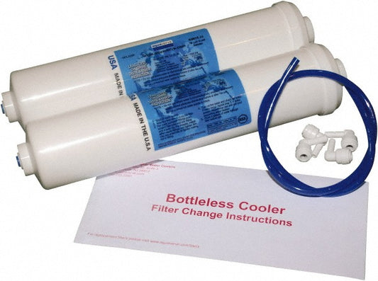 Aquaverve UNIV5615 Plumbing Cartridge Filter 2-1/2" OD, 12" Long, 1 micron, Carbon Block