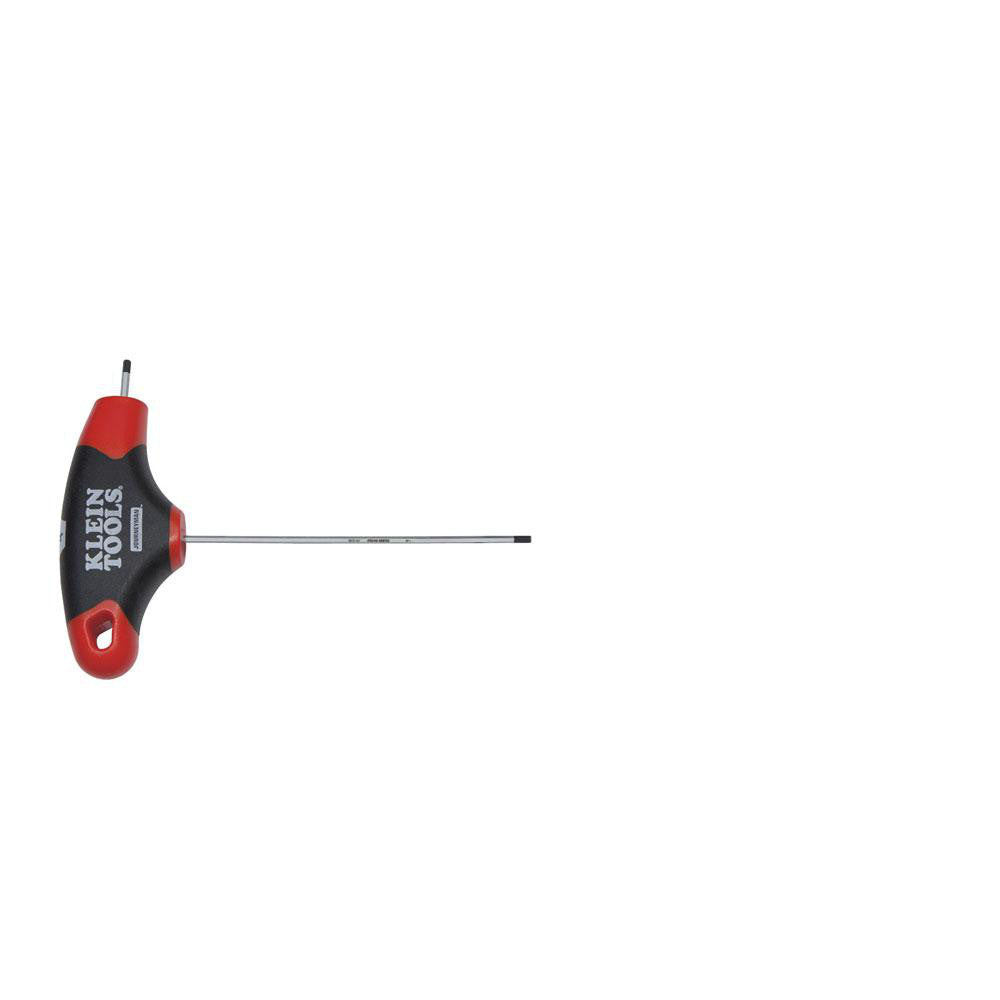 Klein Tools JTH4E08 Hex Key 1/8" Hex, Hex End, T-Handle Cushion Grip