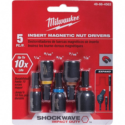 Milwaukee Tool 49-66-4563 5.0 & 5.0 Piece, Impact Nut Driver
