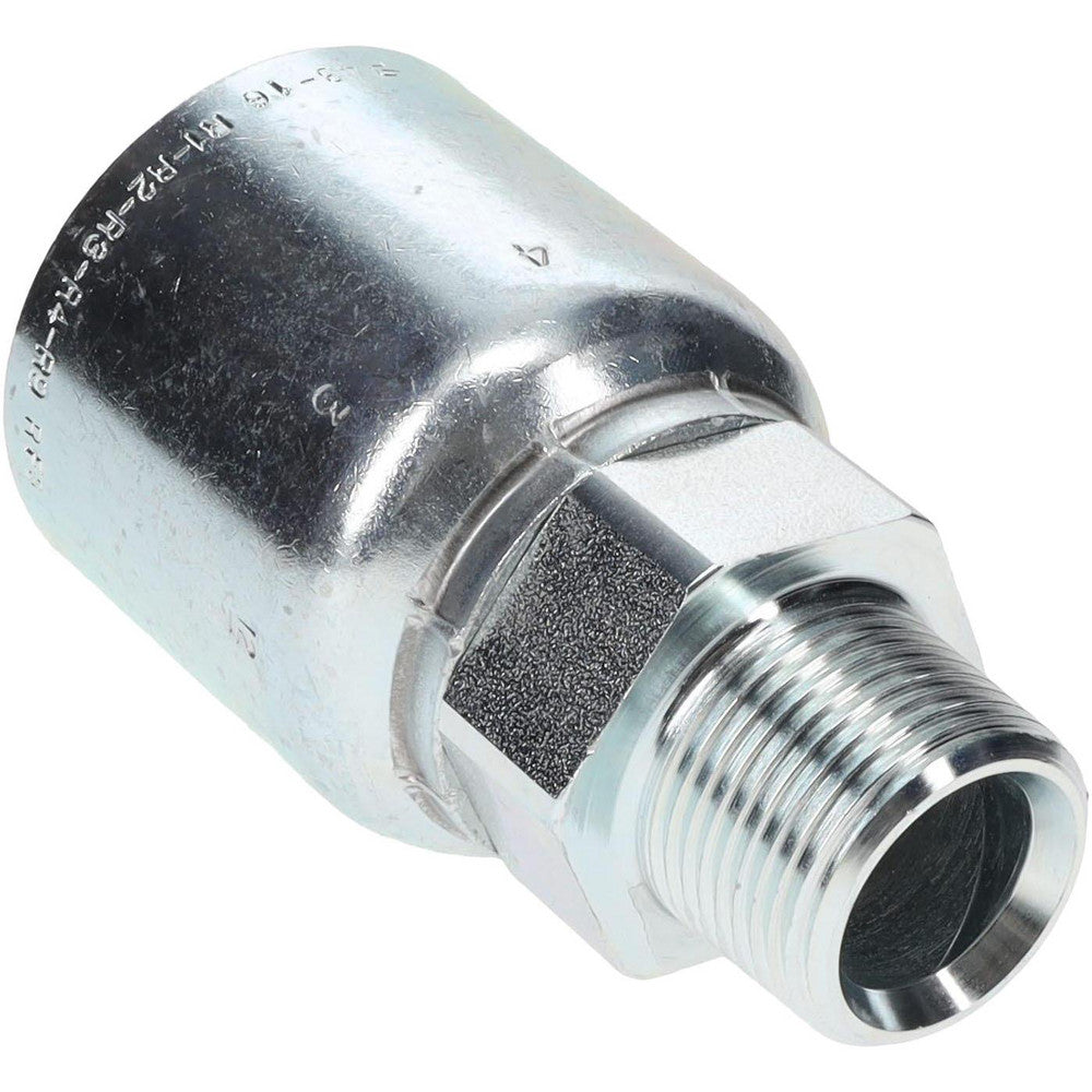 Parker 10143-12-16 Hydraulic Hose MPT Fitting 1" ID, 16 mm, 3/4-14