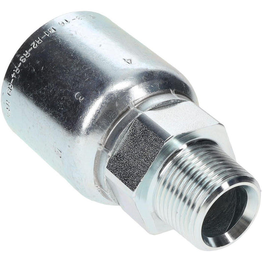 Parker 10143-12-16 Hydraulic Hose MPT Fitting 1" ID, 16 mm, 3/4-14
