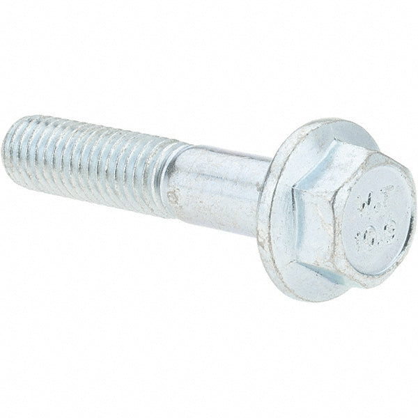 Fasteners 4564 Smooth Flange Bolt M8 x 1.25 Metric, 40 mm Length Under Head, Partially Threaded