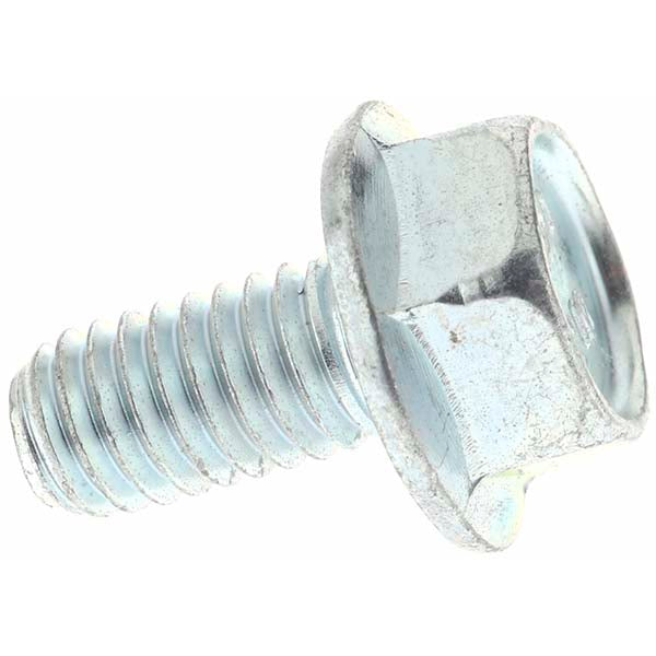 Value Collection 4551 Smooth Flange Bolt M6 x 1 Metric, 12 mm Length Under Head, Fully Threaded