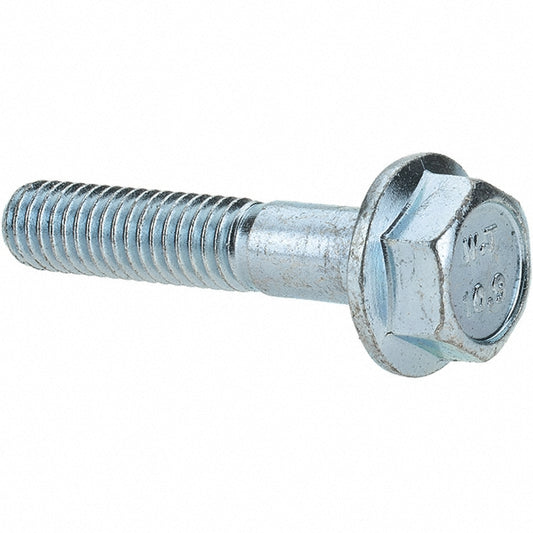 Value Collection 4555 Smooth Flange Bolt M6 x 1 Metric, 30 mm Length Under Head, Partially Threaded