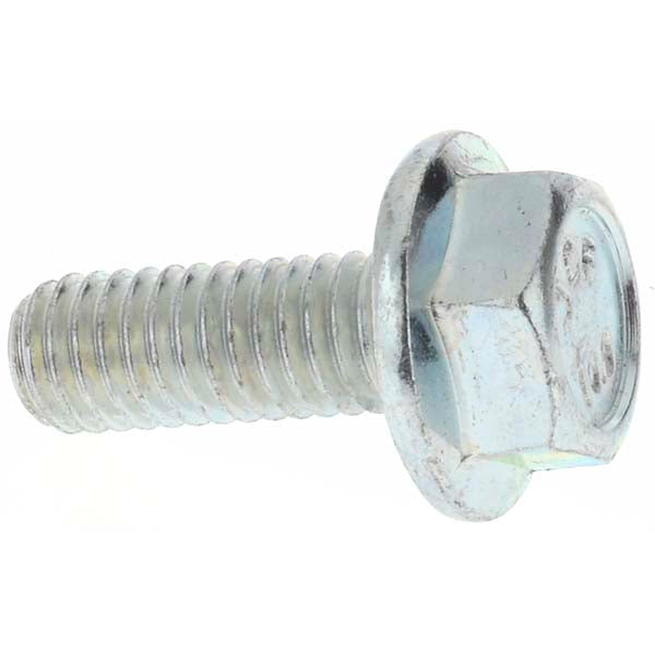 Value Collection 4552 Smooth Flange Bolt M6 x 1 Metric, 16 mm Length Under Head, Fully Threaded