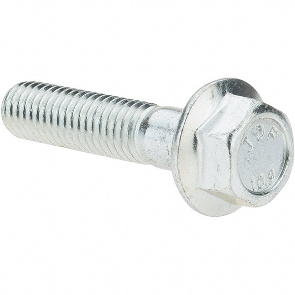 Fasteners  4563 Smooth Flange Bolt M8 x 1.25 Metric, 35 mm Length Under Head, Partially Threaded